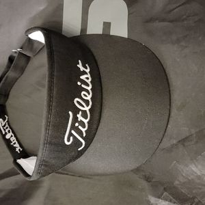 Mens Titleist high crown visor